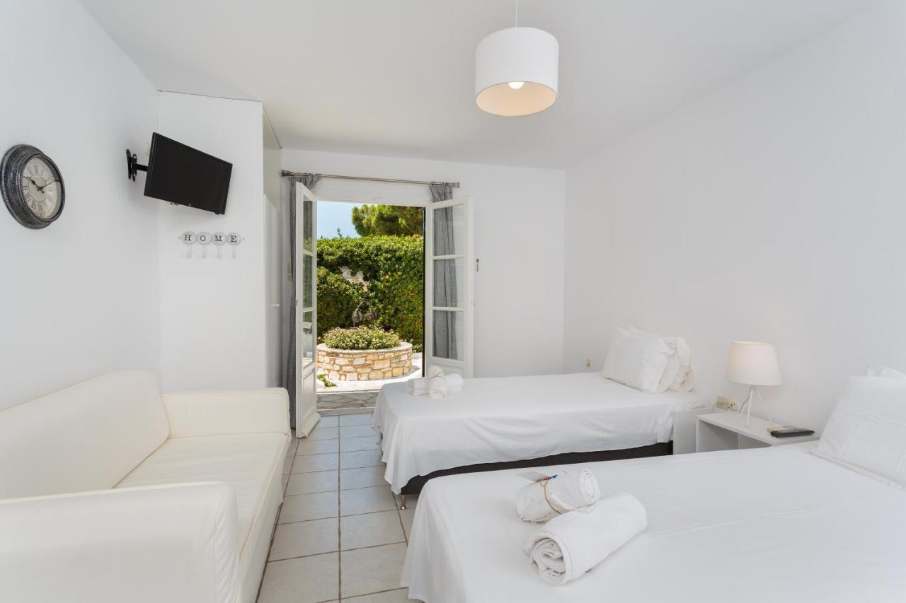 Tzane Studios & Apartments - Steps Away From Golden Beach Chrisi Akti  Exterior foto